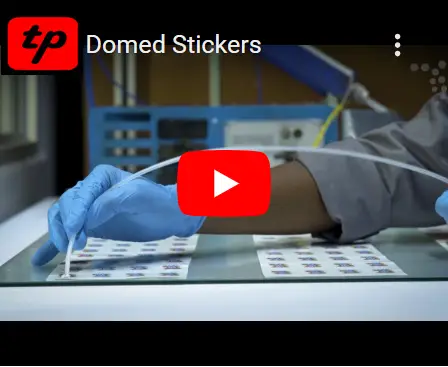 Domed Stickers